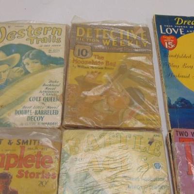 Large lot of Vintage love and Romance magazines