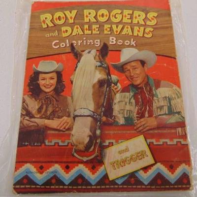 Roy Rogers and Dale Evans Coloring Books