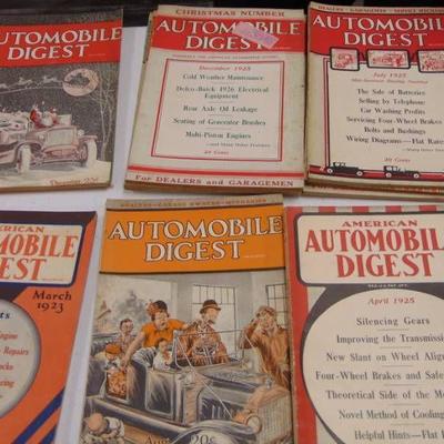14 Issues of Automobile Digest