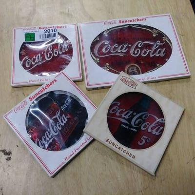 Set of 4 Coca Cola SunCatchers