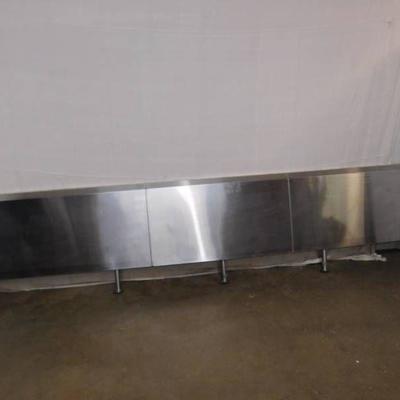 Large Stainless Steel Divider Wall