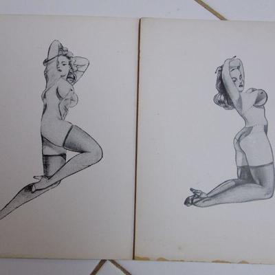 Pin Up Sketches -- View All