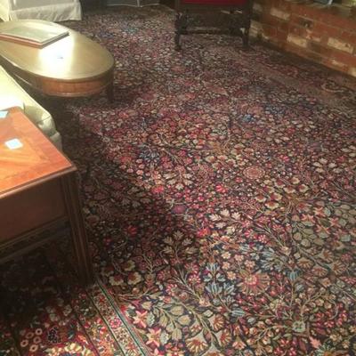 Antique Persian Wool hand-tied Rug approx 17' x 10' in excellent condition