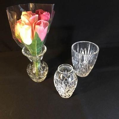 Waterford Crystal Vase Lot 1