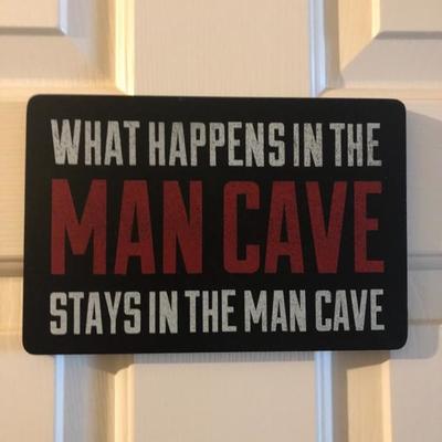 Man cave sign 