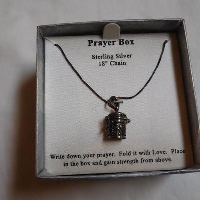Sterling Prayer Box