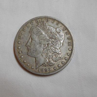 1896 0 Morgan Silver Dollar