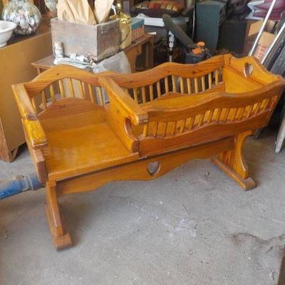 wood bassinett seat (solid)