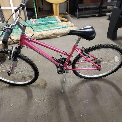 Pink Diamondback Mountain Bicycle