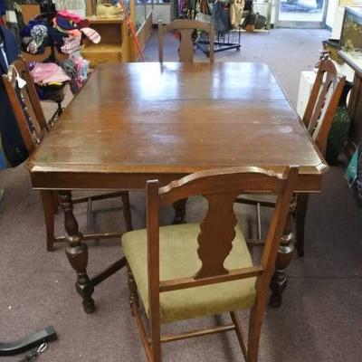 Abernathy Furniture Double Leaf Dining Table