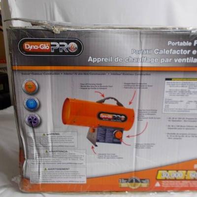 Dyna-glo pro forced air heater