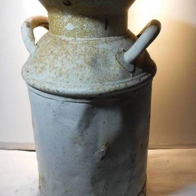 Vintage milk can kinda rough but would be a great ...
