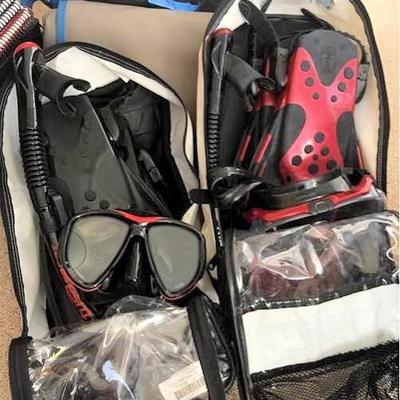 NRF043 Two Sets Snorkeling Gear