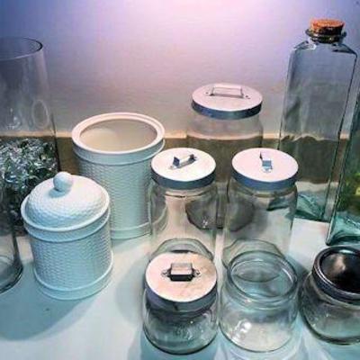 NRF030 Glass Jars and Canisters
