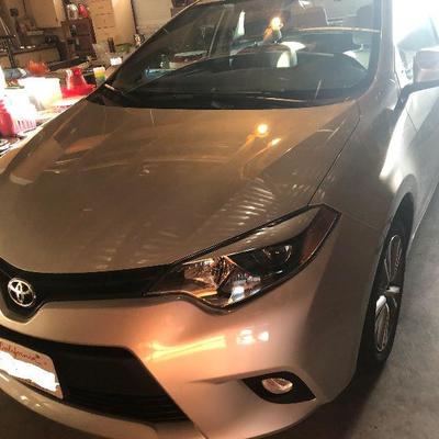 2014 Toyota Corolla Plus sedan, excellent condition