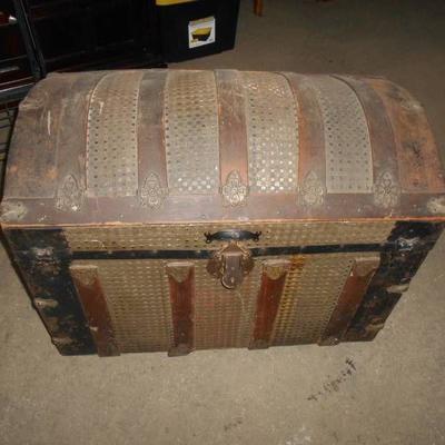 Dome Top Antique Trunk