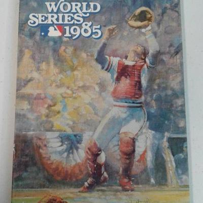 1985 World Series Official Program Kansas City Roy ...