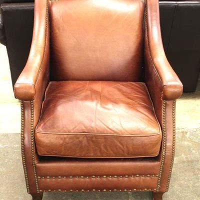  Leather Club Chair – auction estimate $200-$400 