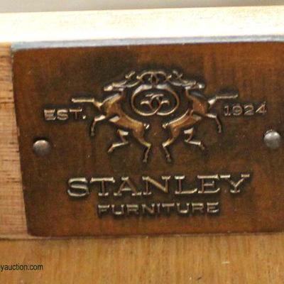 NEW SOLID Mahogany in the Natural Shabby Chic Finish Writing Desk by “Stanley Furniture” – auction estimate $300-$600