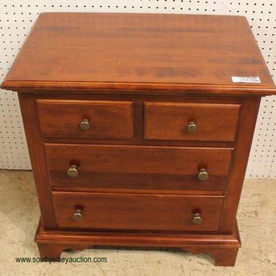  SOLID Cherry Bracket Foot Night Stand by “Nicholas and Stone Furniture” – auction estimate $100-$300 