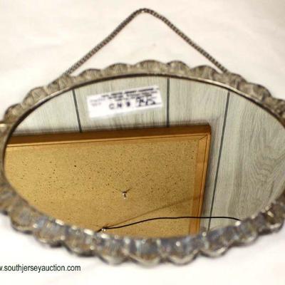  Silver Marked 900 Victorian Mirror on Chain, approximately 11 ⅝” w x 8 ½”h x ½”d  – auction estimate $200-$400 