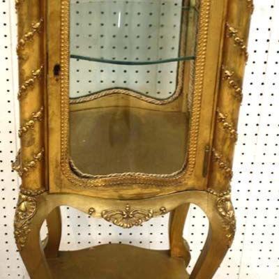  ANTIQUE French Crystal Cabinet – auction estimate $200-$400 