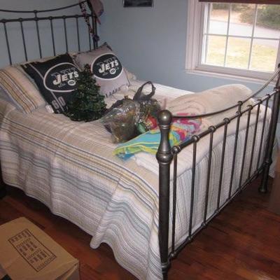 Ethan Allen Iron Full Size Bed Frame (really nice)