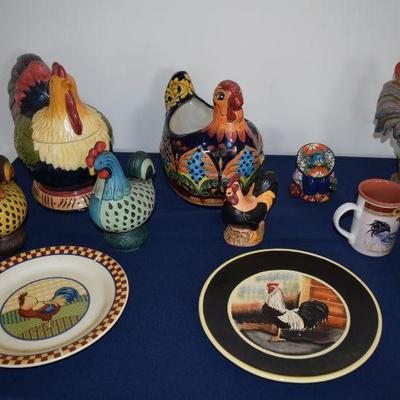 Collectible Roosters/Farm Items