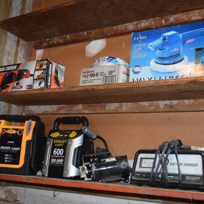 Garage Tools & Battery Charger