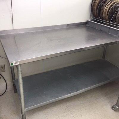 72x30 Stainless steel table