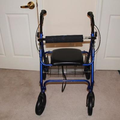 #204  Drive medical 4 wheel walker
cleaned and sanitized
PRICE:  $24