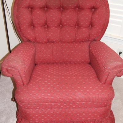 #309  Lazy Boy rocker/recliner (red)
some fading, needs to be cleaned
36