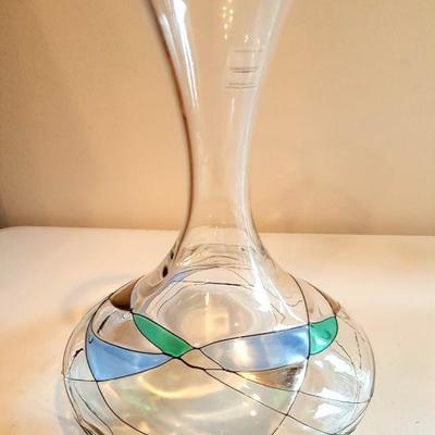 Lovely Carafe with matching martini and wine glasses