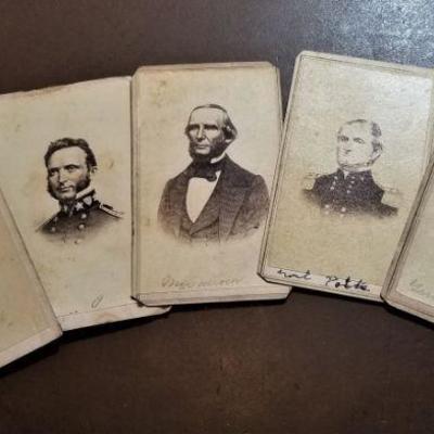 CDVS of Confederate Generals - Beauregard, Jackson, more