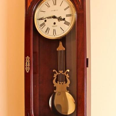 wall clock from the Howard Miller Ambassador Collection - with beautiful Westminster chimes