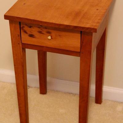 small table with single drawer