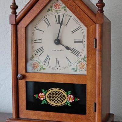 Seth Thomas electric steeple clock with chime
