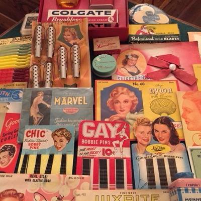 Vintage Grooming and sundry collection