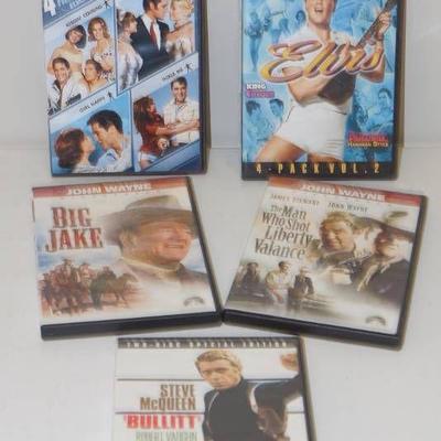 Iconic Movies on DVD! Elvis, John Wayne & Steve Mc ...