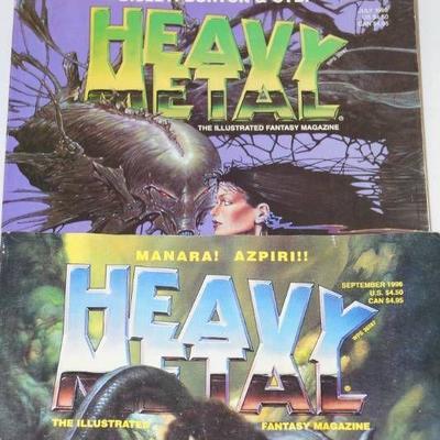 1996 Heavy Metal Magazines-2