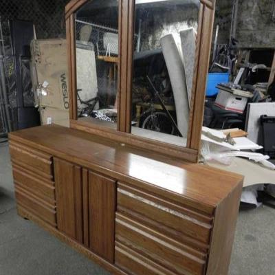 Triple Dresser with mirror.