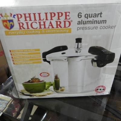 Philippe Richard Aluminum 6 Quart Pressure Cooker