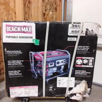 Black Max Portable Generator