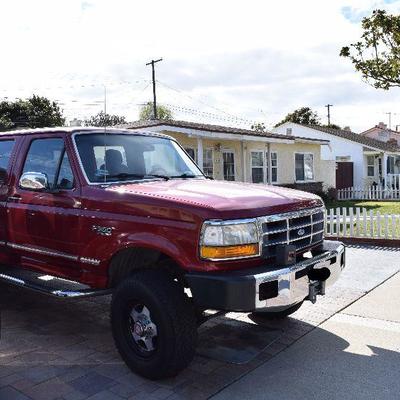 1993 Ford F350 XLT Crew Cab Truck