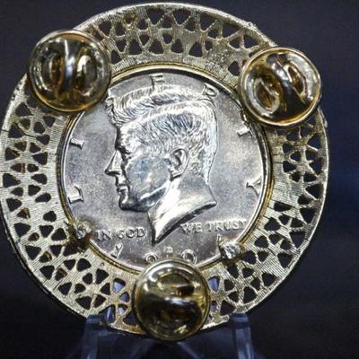 Gold Plated Kennedy in pin benzel