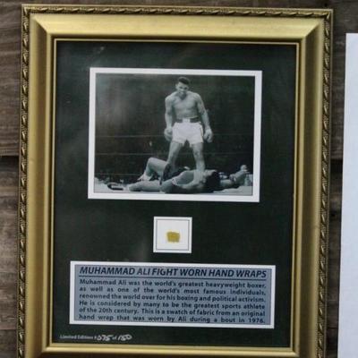 Muhammad Ali Fight Worn Hand Wraps