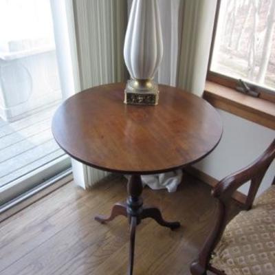 Early Chippendale Candlestand Tables