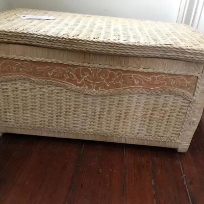 Wicker trunk $35
2 available