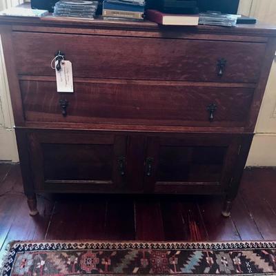 Antique chest of drawers with mirror $125
42 1/2 X 62 X 21