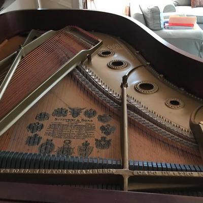 This Steinway and Son1911 Model A Stretch Grand Piano is serial #151483. It was restored in 1989 by Fox Company, Charleston, SC using...